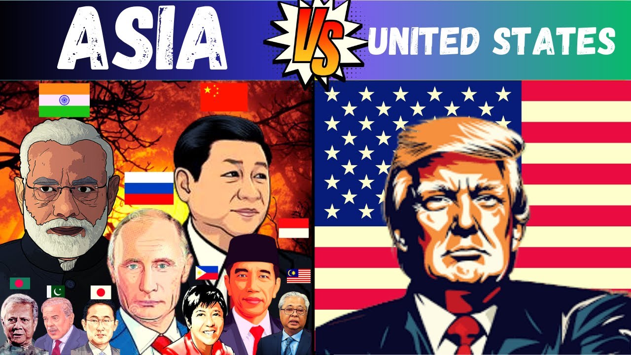 USA vs Asia | United States vs Asian Continent Economy Comparison
