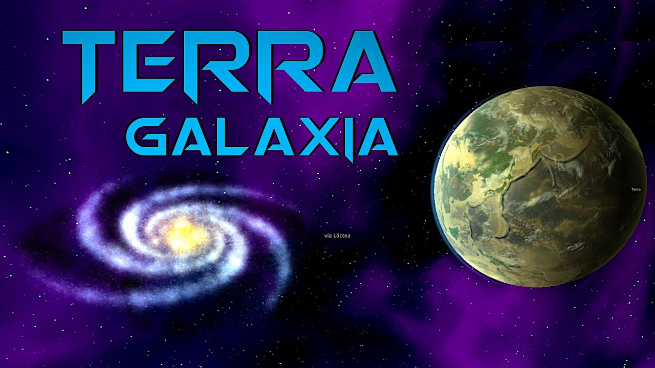 Deixei a Terra do tamanho da Via Lactea! Universe Sandbox 2