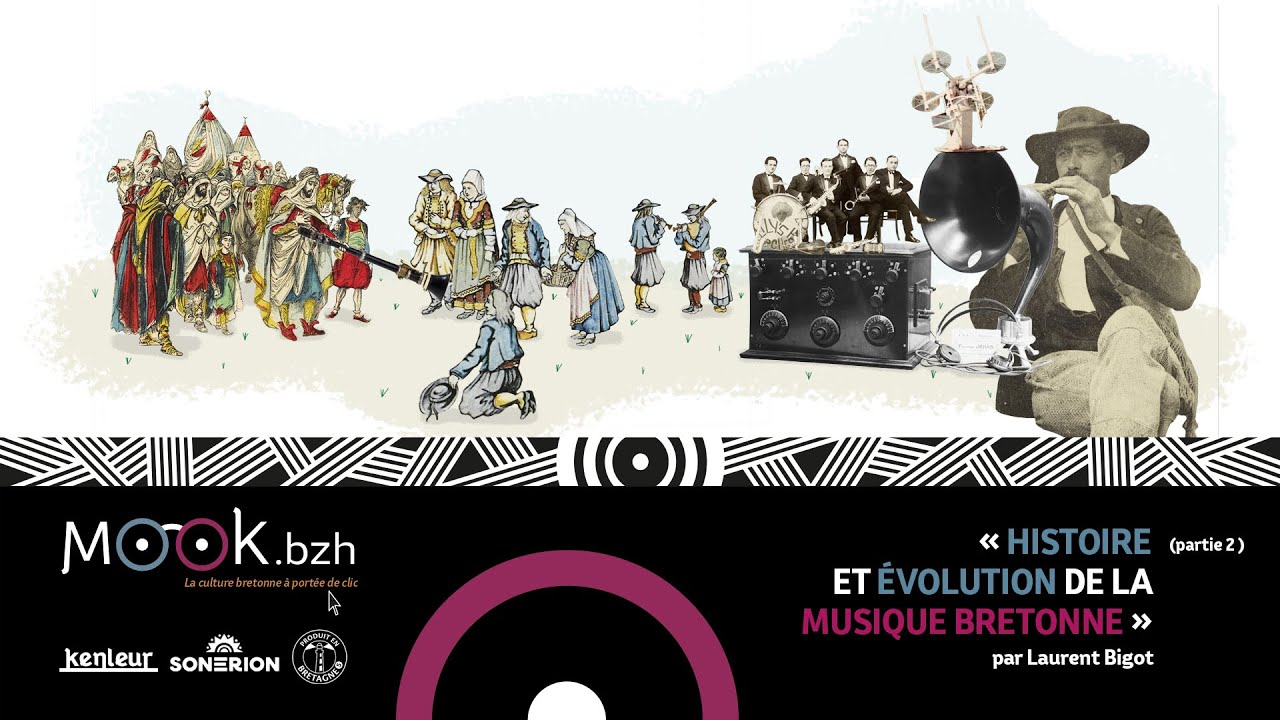 Mook.bzh - Histoire et évolution de la musique bretonne, du 19e à nos jours, par Laurent Bigot
