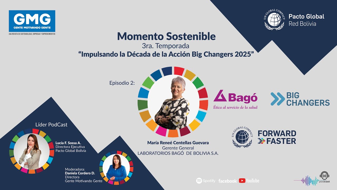 Episodio 2 Laboratorios Bagó de Bolivia - Impulsando la Década de la Acción Big Changers 2025