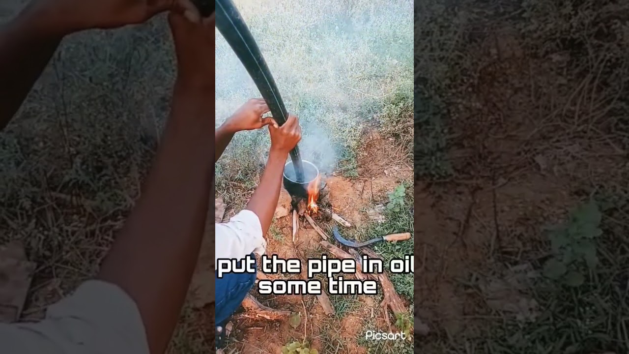 how to connect HDPE pipe to SS NIPPLE 1 PH SUBMERSIBLE PUMP #1phase #hdpe #pipe joint #subscribe