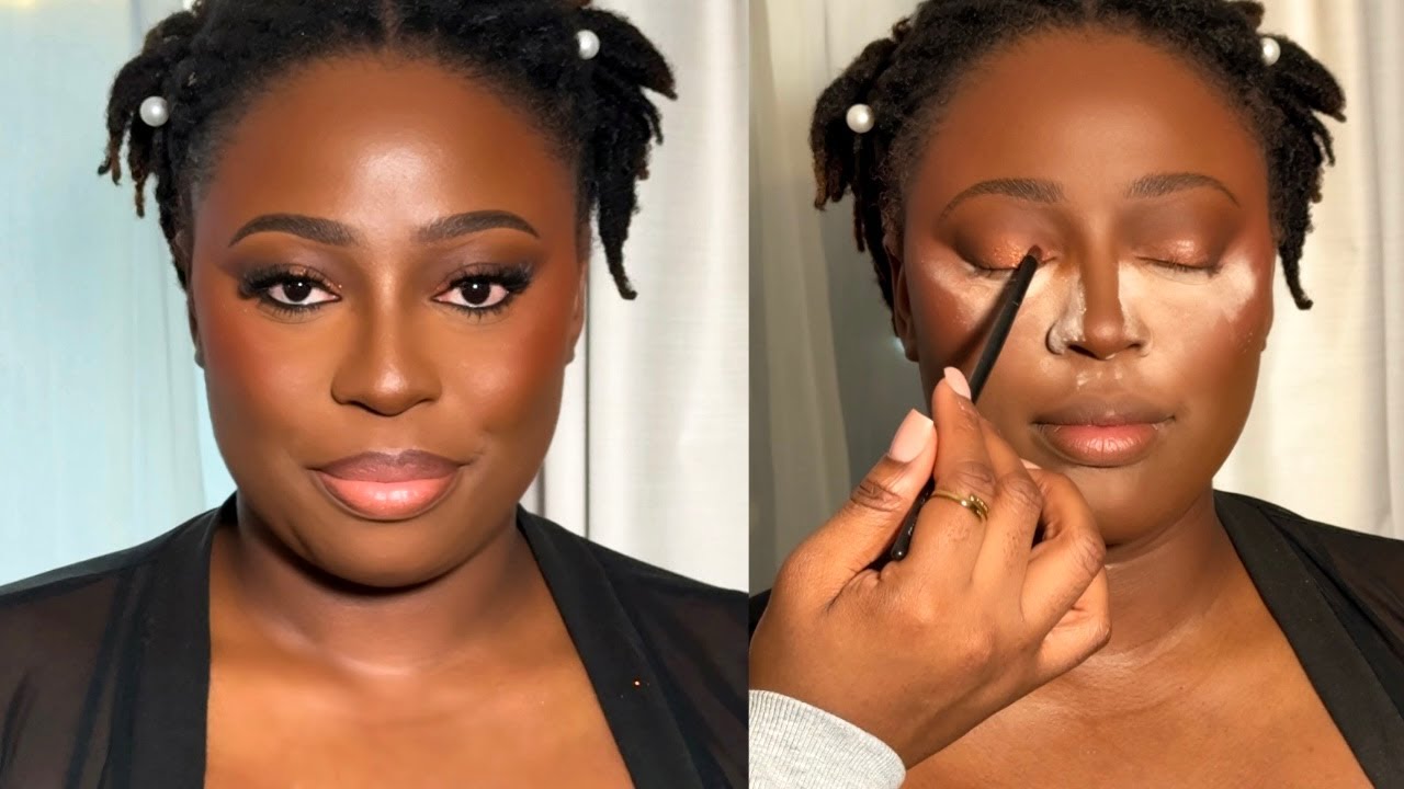 Dark Skin Bridal Tutorial | Easy Step By Step Makeup Tutorial For Beginners