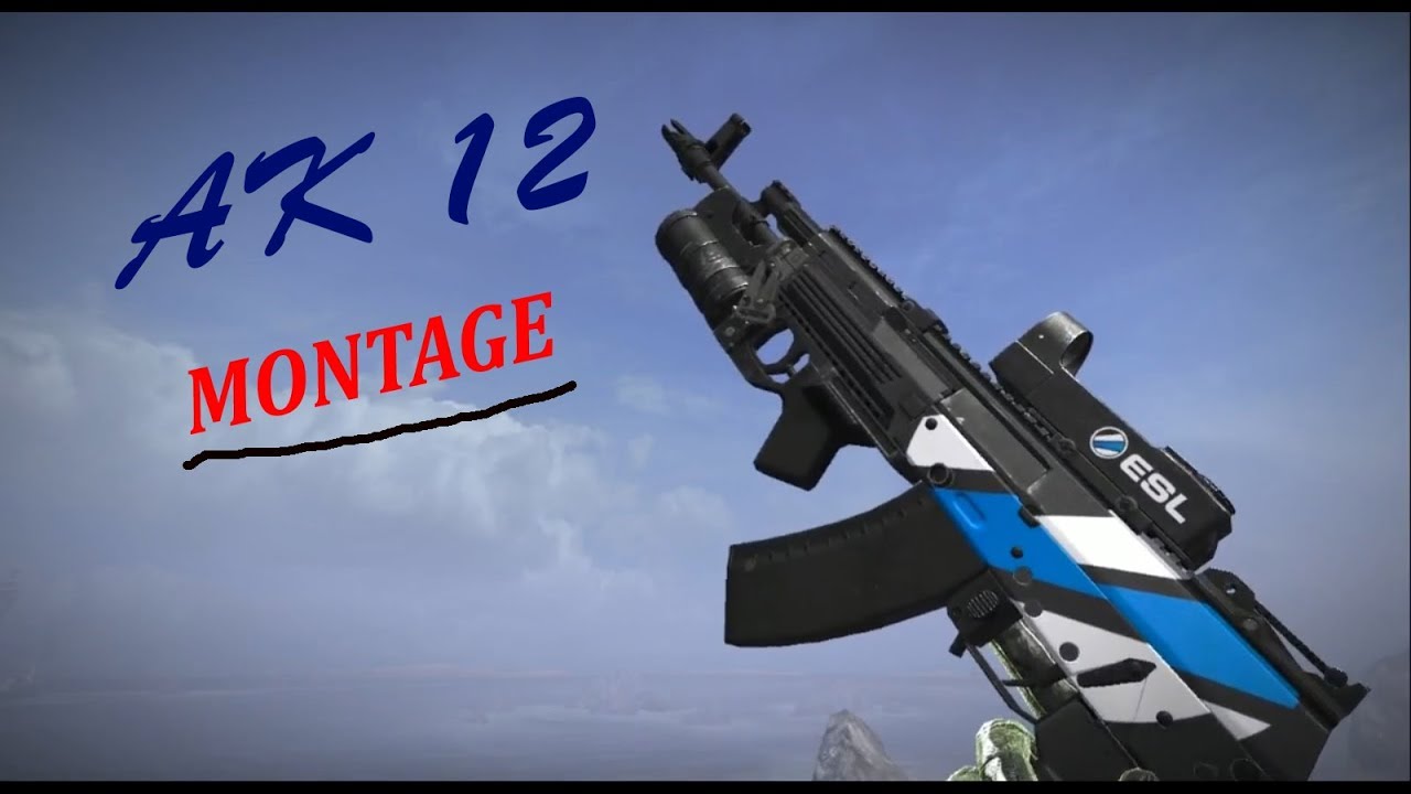AK12 ESL skin Montage [Black Squad] - Part 1