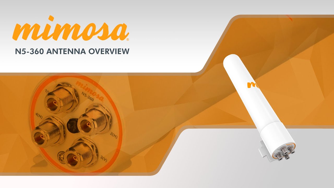 Mimosa Networks: N5-360 Antenna Overview
