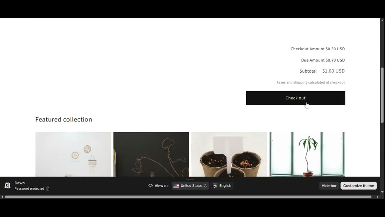 FA: Split Partial Deposit Pay- Demo on Chrome Browser