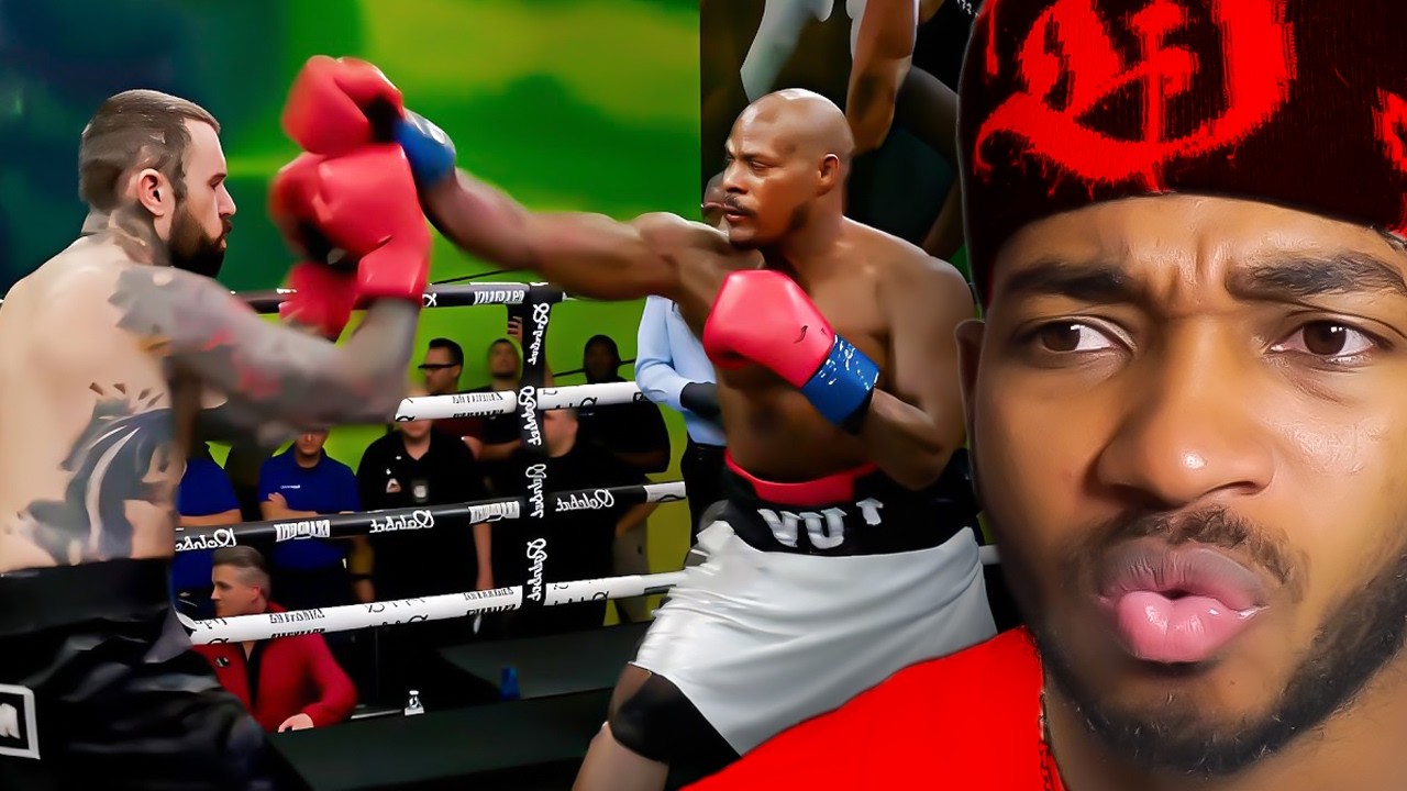Adam22 Got Knocked Out In The 1st Round ..