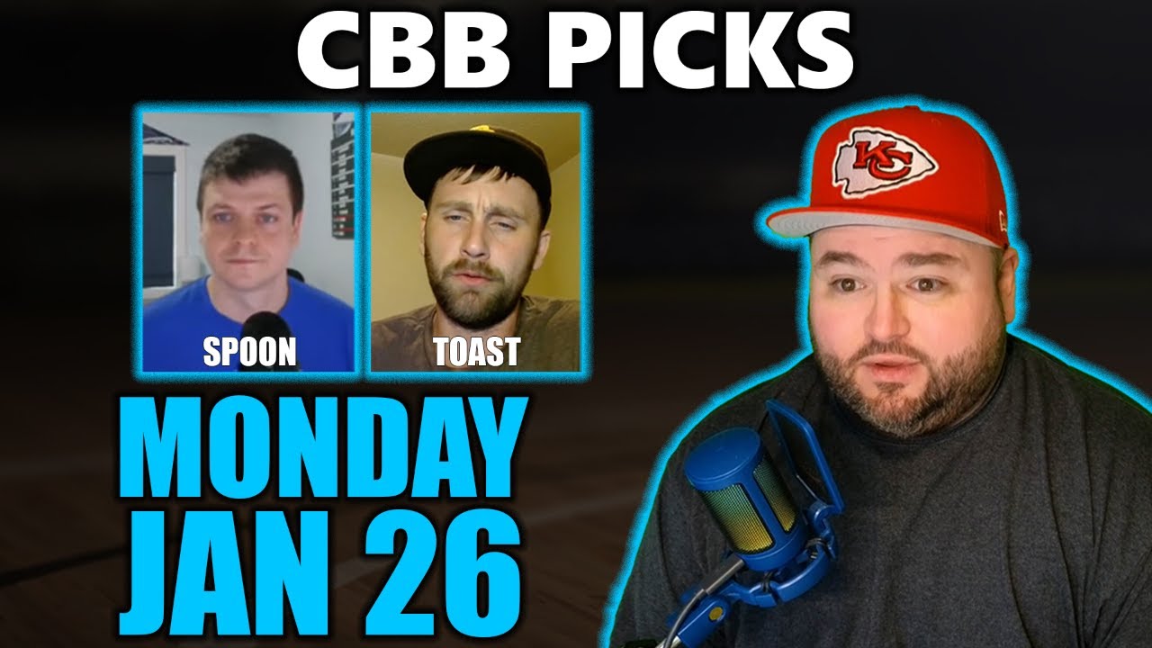 College Basketball Picks with Kyle Kirms | Monday January 26th