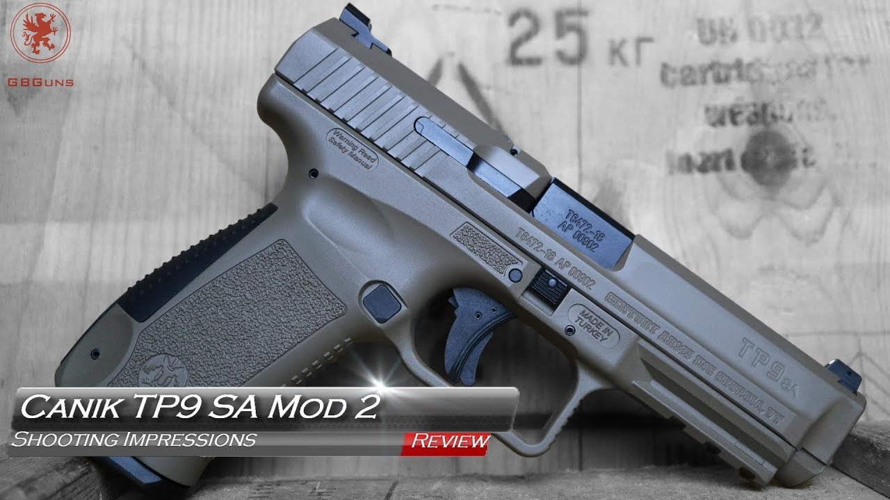 Canik TP9 SA Mod 2 Shooting Impressions
