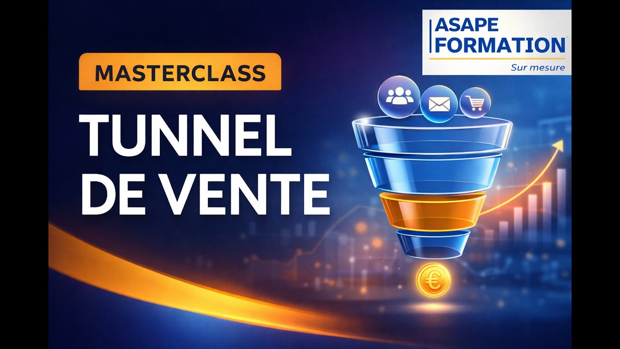 MASTERCLASS  TUNNEL DE VENTE