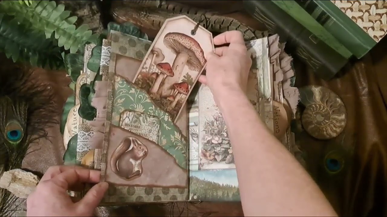 Woodland Wonders | Junk Journal Flip Through (No Talking)