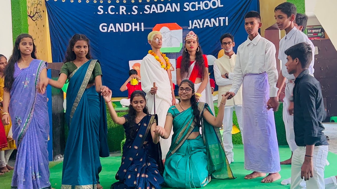 Swachh Bharat skit by S.C.R.S.SADAN SCHOOL ON  [GANDHI JAYANTI]