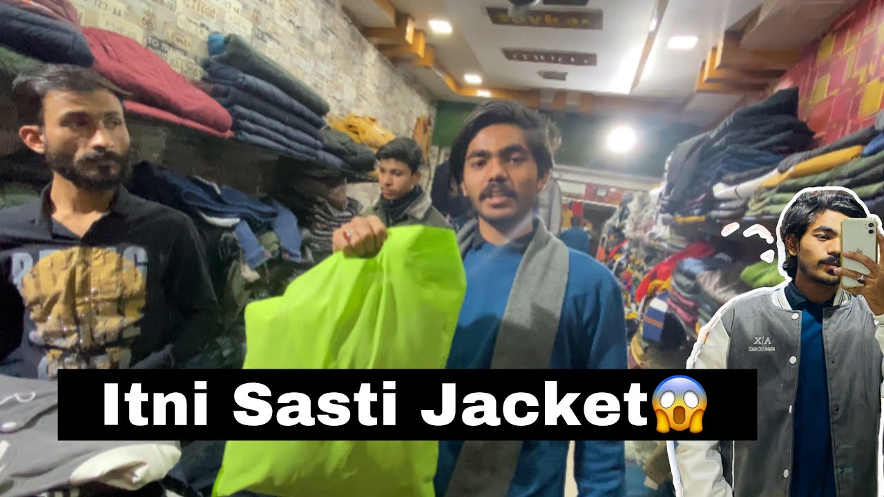 Umeed Se Bhi Jada Sasti Hai Yaha Jacket😱| Vlog~22| Nixon Market Lucknow | Hasan Vlogs