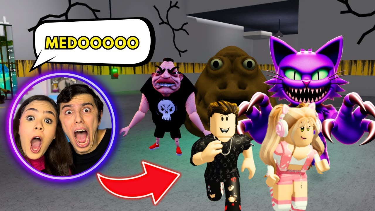 FUGIMOS DOS MAIORES MONSTROS DO ROBLOX