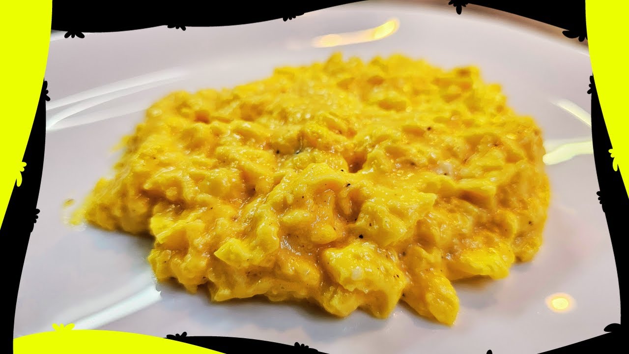 Le uova strapazzate più cremose tutorial passo passo