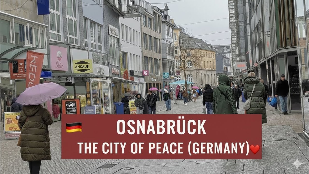 OSNABRÜCK — THE CITY OF PEACE (GERMANY) #germany #travel #europe #winter 