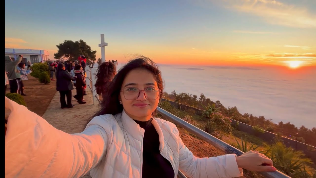 Beautiful sunrise in Meghalaya❤️