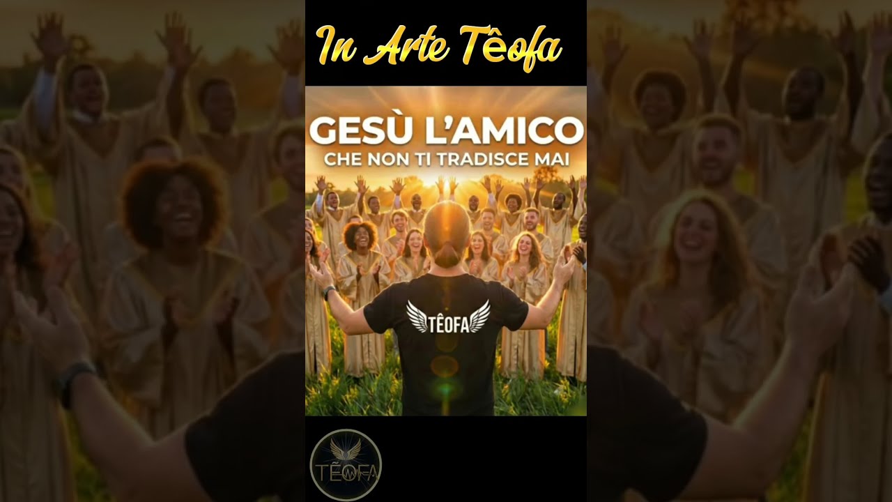 Gesù L'amico Che Non Ti Tradisce  Mai (Canti per Gesù) @TEOFAMUSIC #gesù #músicasacra 