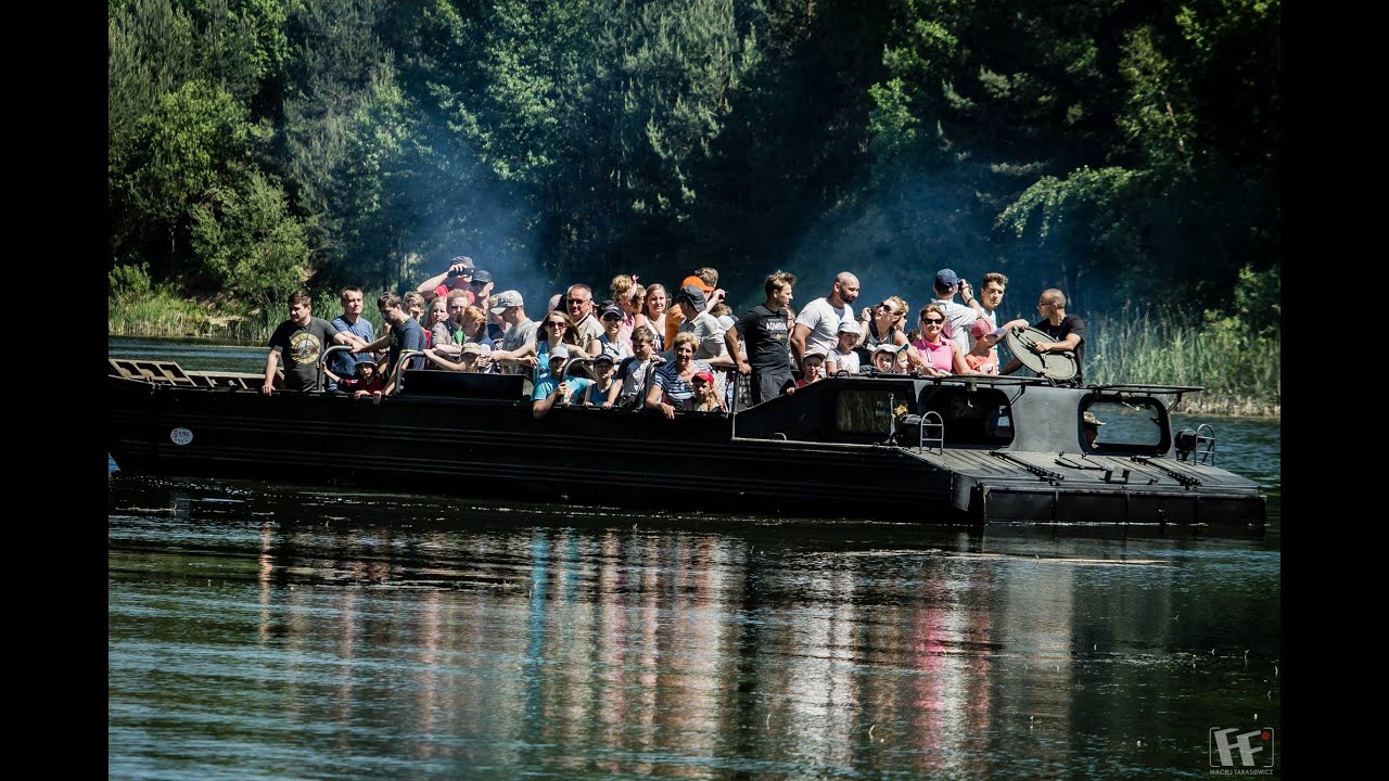 PTS (amfibia) onboard, na pokładzie, V Piknik Militarny 2015.