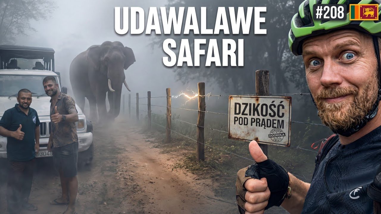 SRI LANKA: UDAWALAWE SAFARI + DZIKOŚĆ POD PRĄDEM (TO MNIE ZMIAŻDŻYŁO)