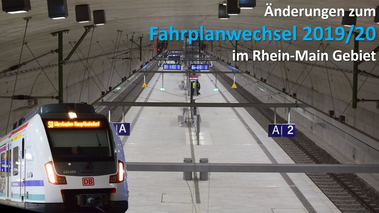 Br111 Fan [Doku]: Änderungen zum Fahrplanwechsel 2019/20 im Rhein-Main Gebiet