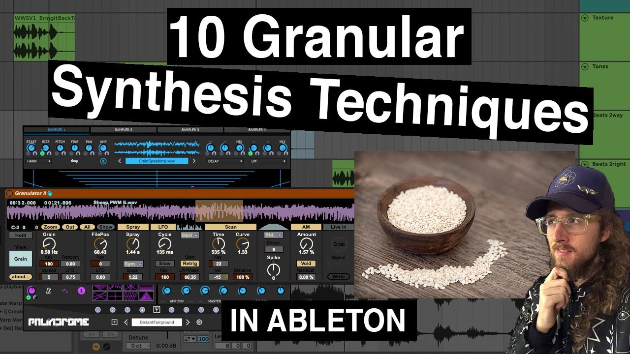 10 методов гранулярного синтеза в Ableton