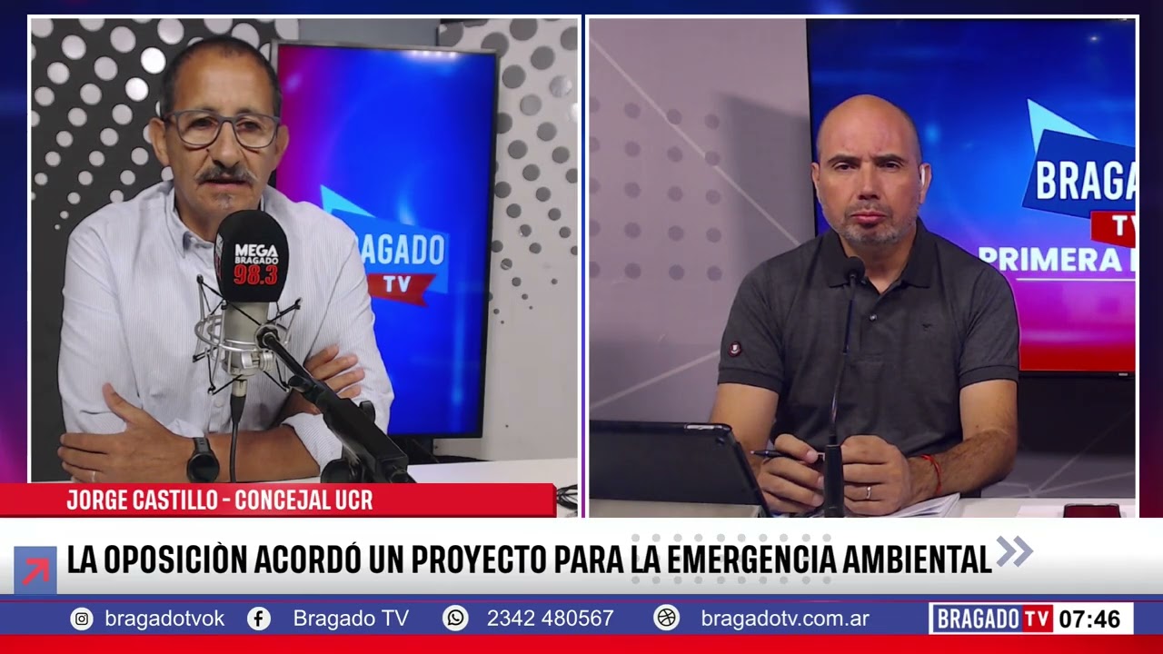 LA OPOSICIÒN ACORDÓ UN PROYECTO PARA LA EMERGENCIA AMBIENTAL