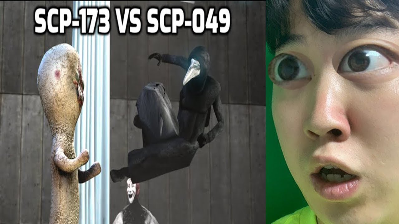 SCP 173 Vs SCP 049 ㅋㅋㅋㅋㅋㅋㅋㅋㅋ 개웃깁니다..