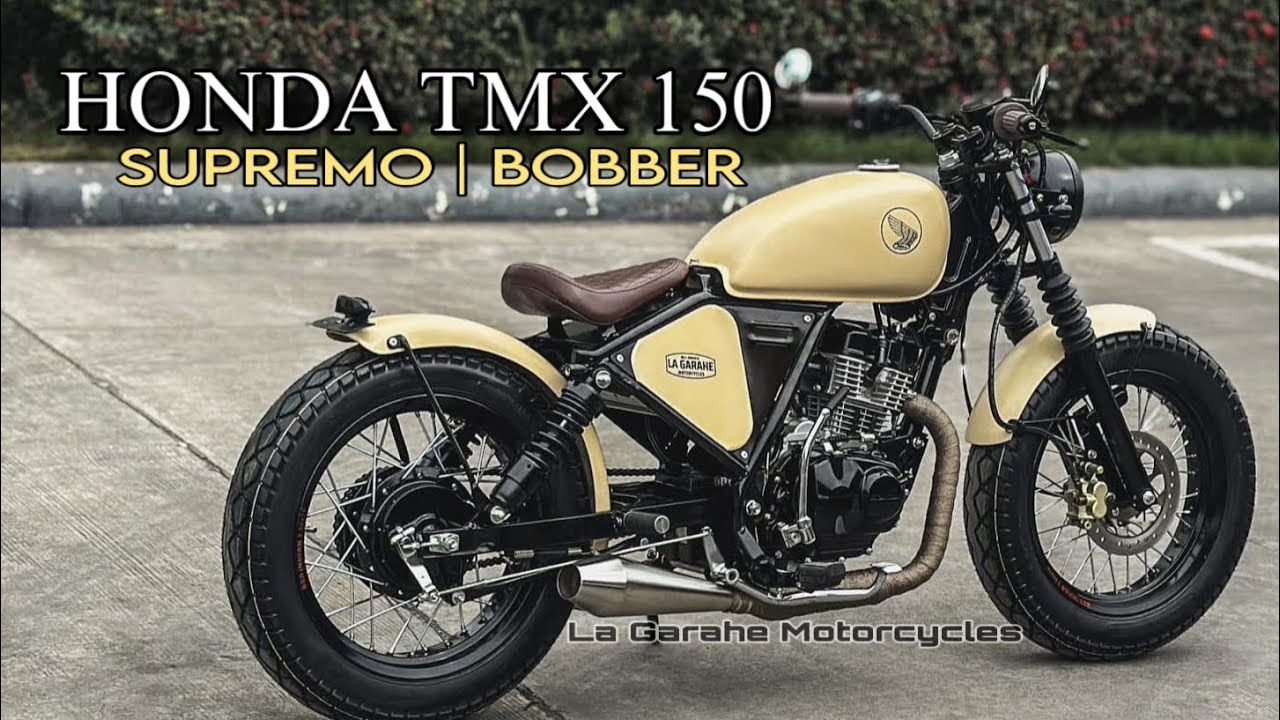 BOBBER | Honda TMX 150 Supremo Custom by La Garahe Motorcycles