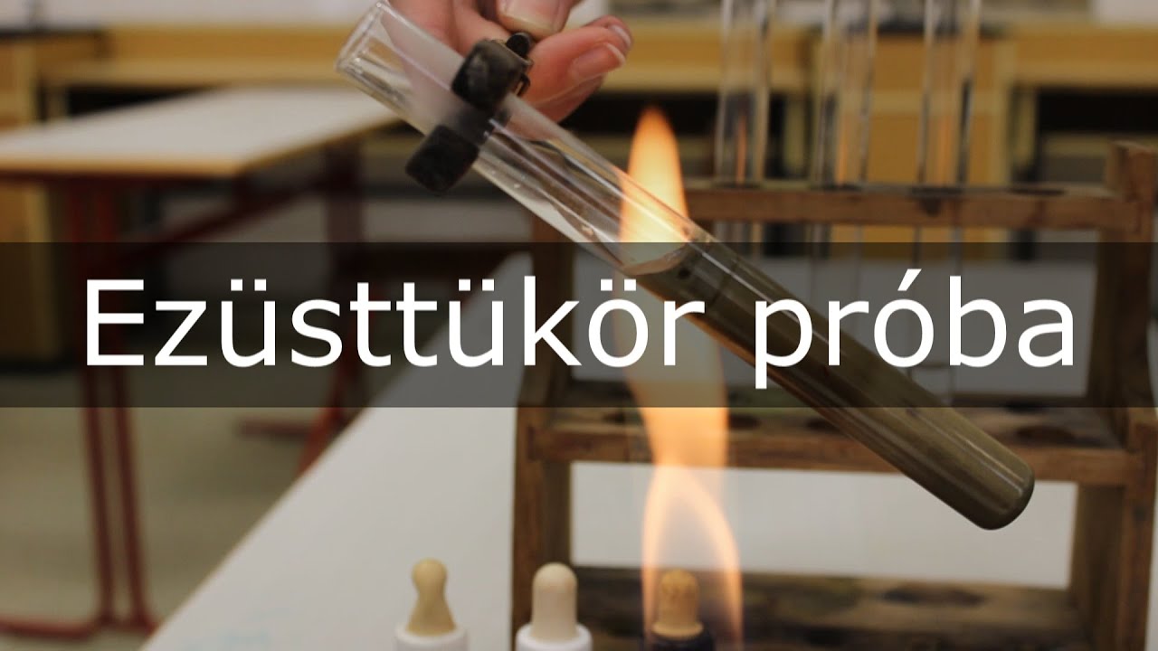 Ezüst tükör próba (leírás!)
