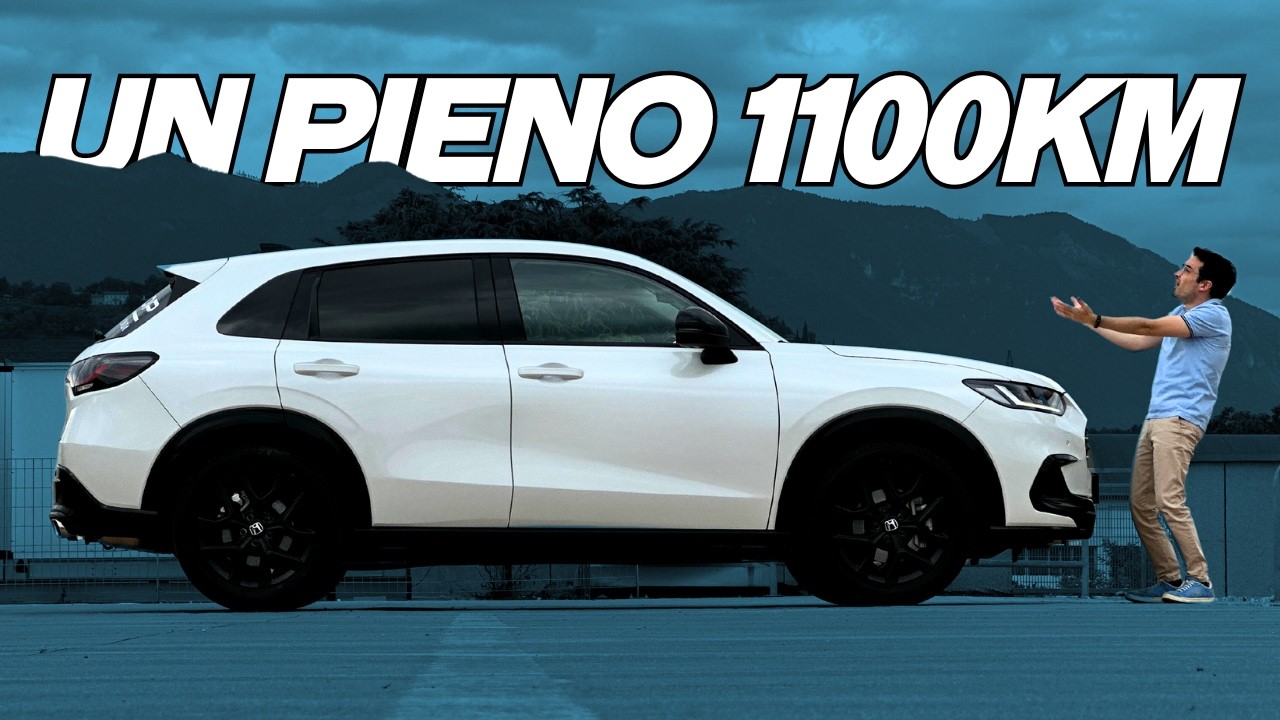 NUOVA HONDA ZR-V 2024 - OLTRE 1.100 KM con UN PIENO!