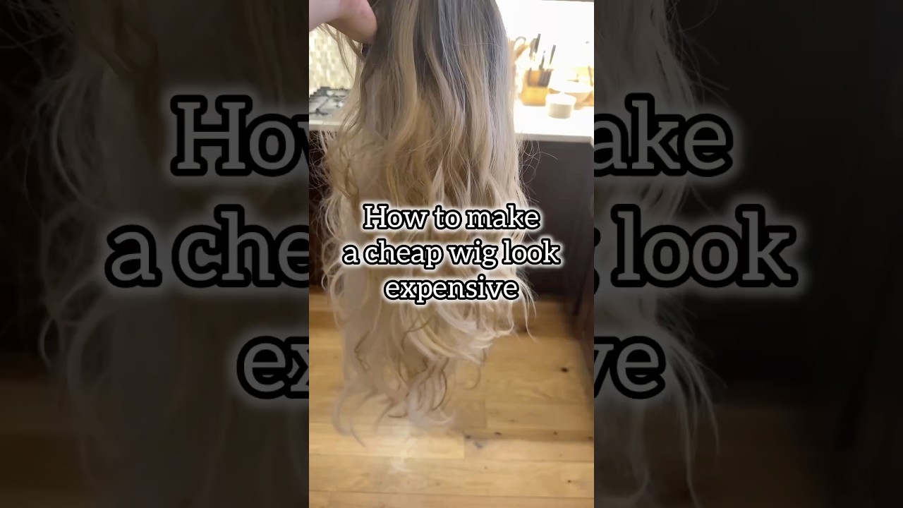 How to make a cheap synthetic wig look expensive & fabulous! #wigs #wigstyling