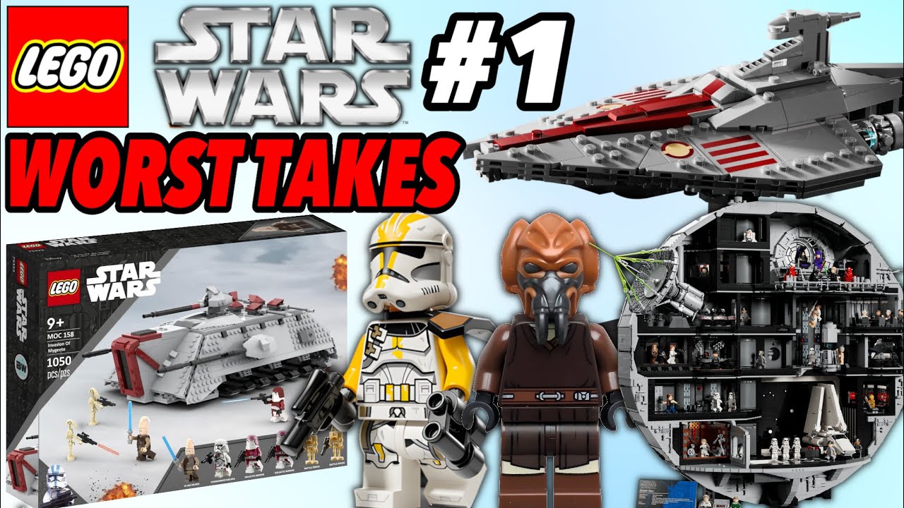 The WORST LEGO Star Wars Takes I've Ever Seen Before😂 (Compilation #1)