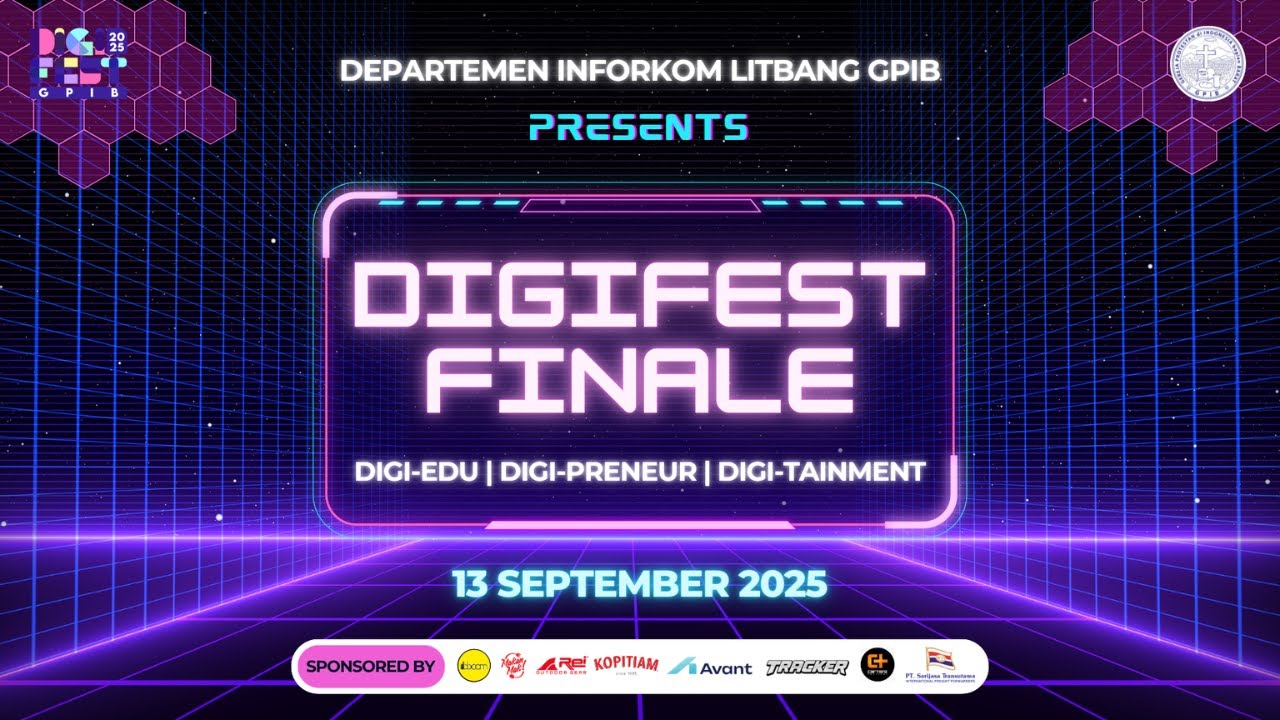 DIGIFEST 2025 Live Stream GPIB TV Indonesia