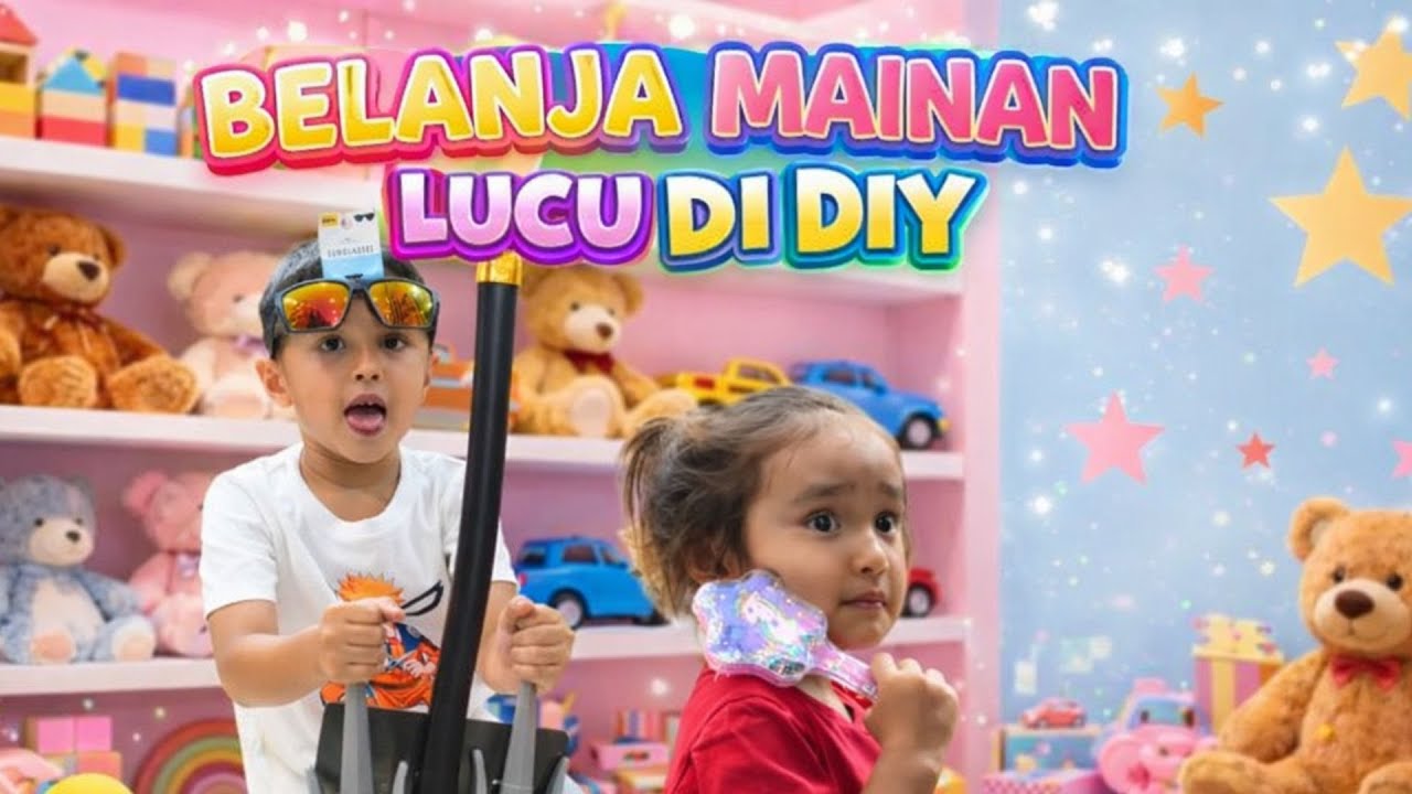 Belanja Mainan Lucu di DIY Bareng Benze & Sophia 🧸✨| Seru banget!