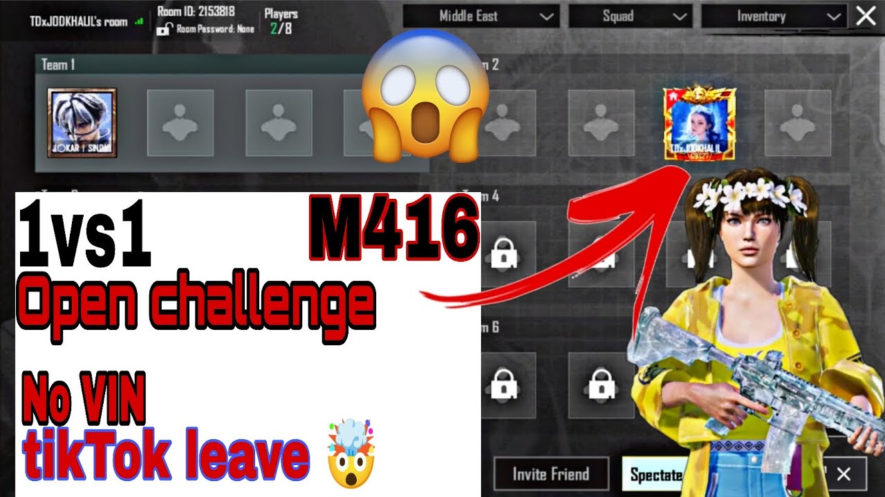 PUBG MOBILE CHALLENGE ROOM 🤯🔥