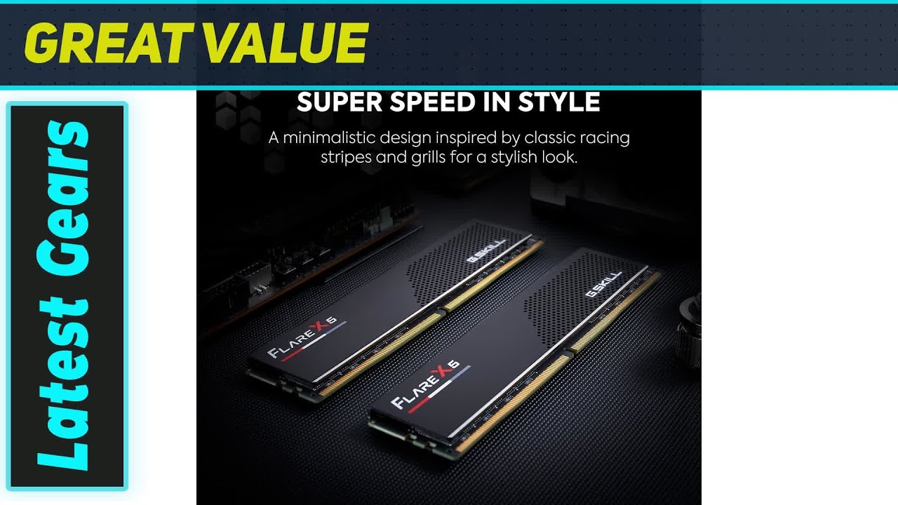 G.Skill Flare X5 DDR5: раскройте невероятную производительность AMD!