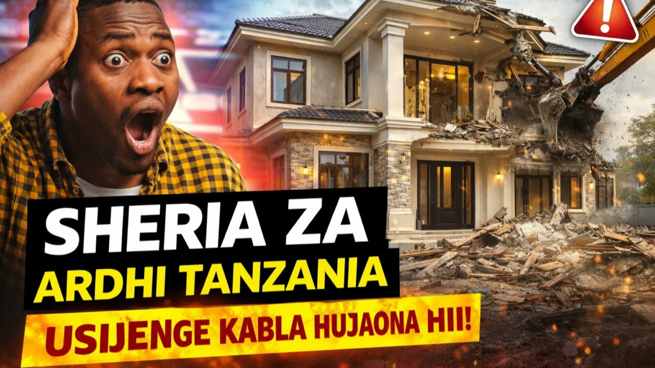 ALITUMIA MILIONI 120 NYUMBA NYUMBA IKABOMOLEWA  SHERIA ZA ARDHI TANZANIA ZINAZOUMIZA #sheriatanzania