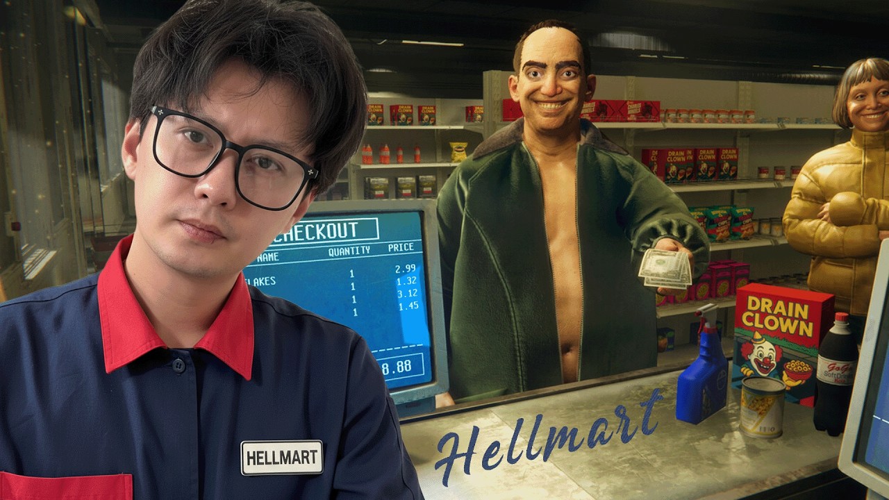 УСТРОИЛСЯ В АДСКИЙ СУПЕРМАРКЕТ! HELLMART #1
