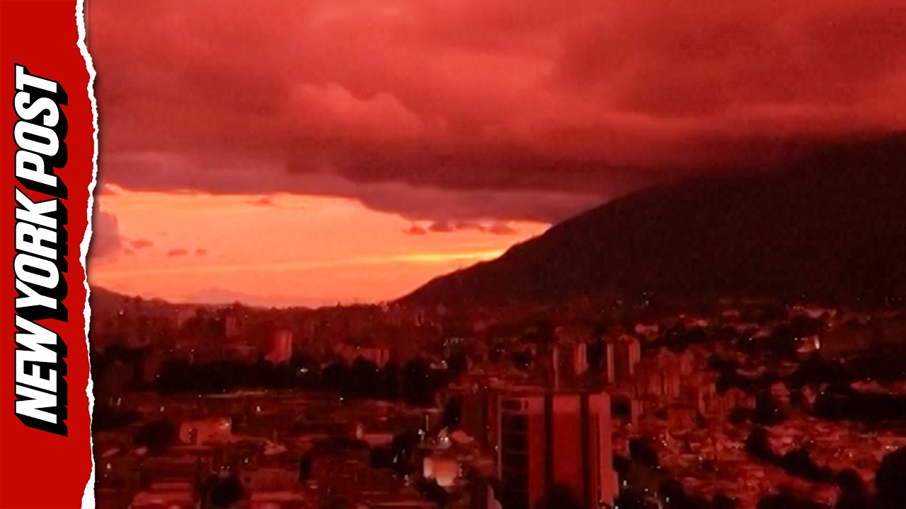 Venezuela Sky Turns Red Days After Deadly Earthquake