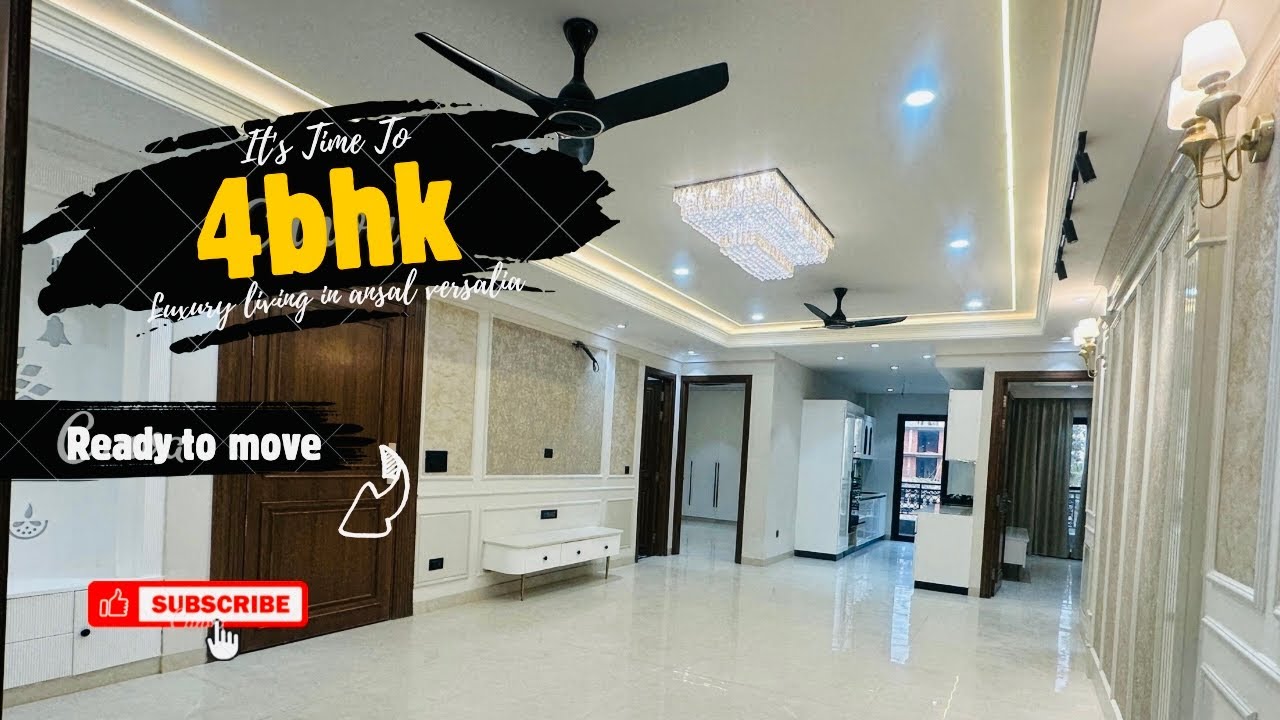 Ansal versalia G-Block 4Bhk+4T victoria Theme || Luxury Builder Floor | Gated community #4bhk #floor
