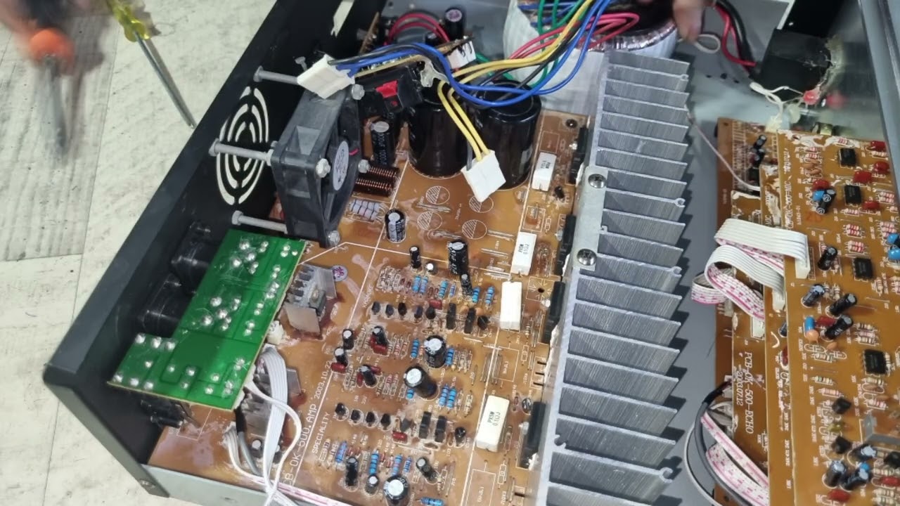 Cara Memperbaiki Power Amplifier LANGPU Km-8100 Bersama Ahebbikk Tutorial Part2