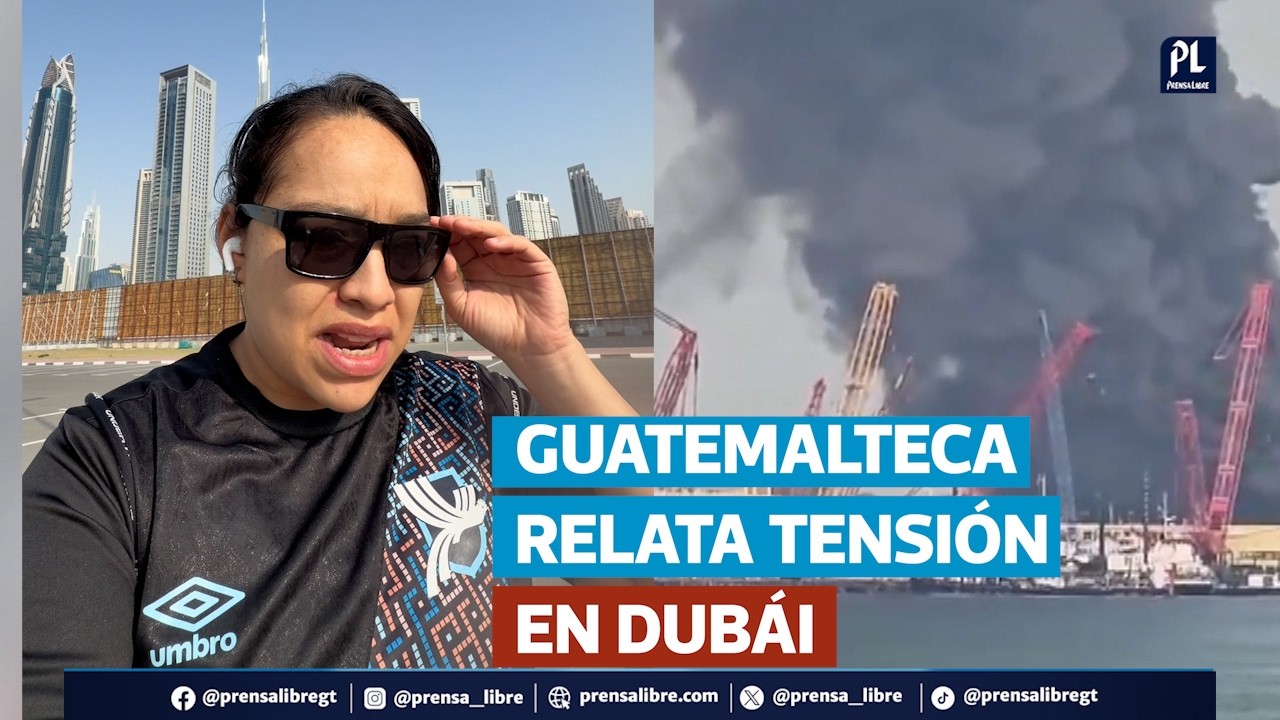Guatemalteca en Dubái relata incertidumbre mientras Cancillería pide evitar viajes a Medio Oriente