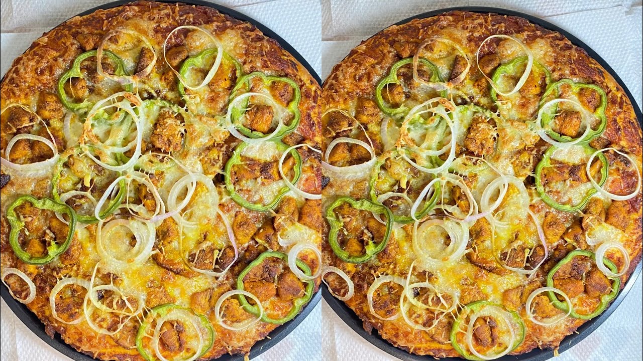 Chicken Pizza aad u macaan oo Jilcan ||Chef Hussein