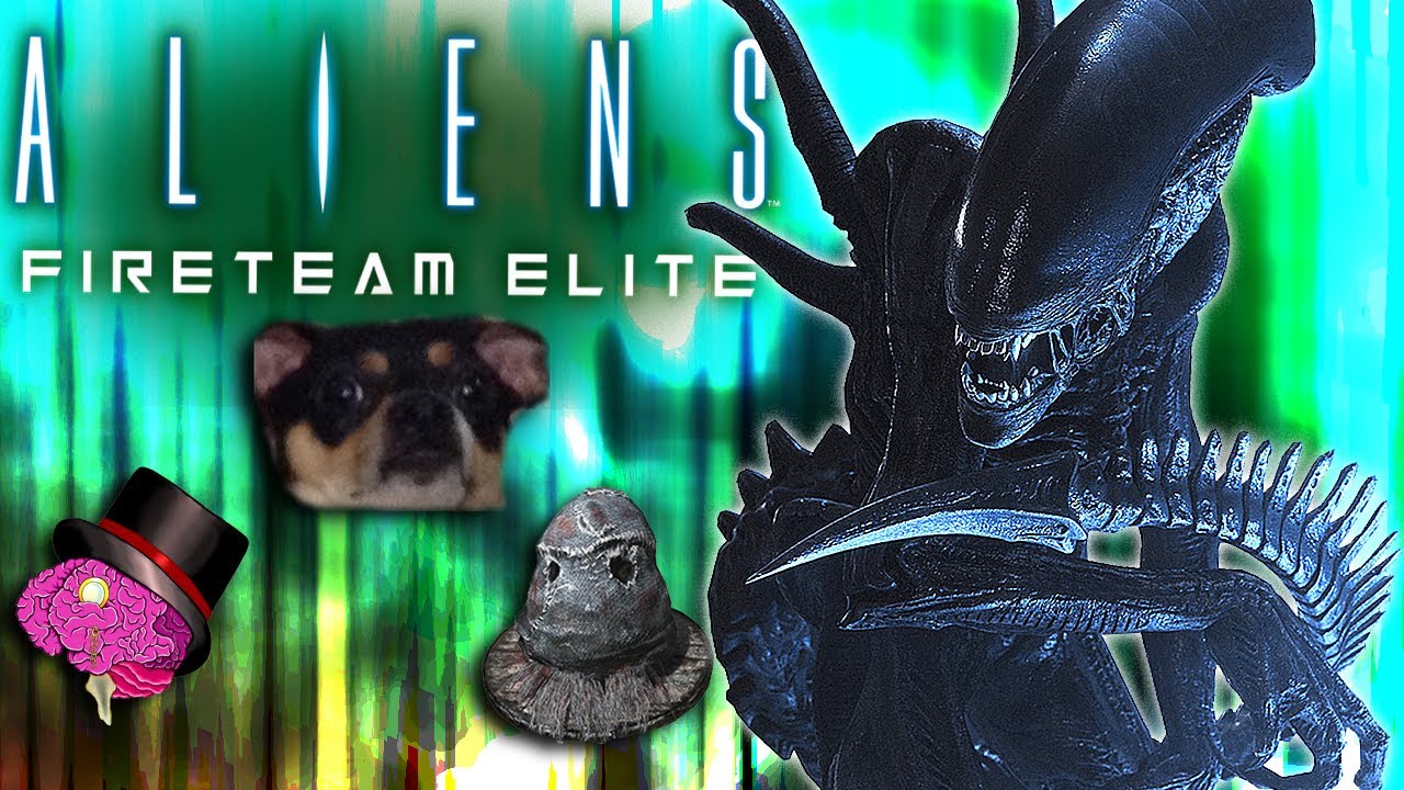 Fighting Aliens While Lost In Space - Aliens Fireteam Elite Gameplay W/Fighter PL & Lost My Sanity