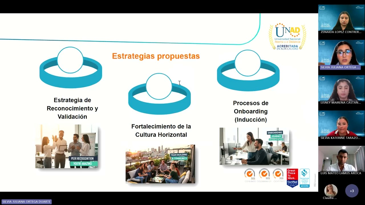 Encuentro Sustentación Equipo 30 Diplomado Gerencia Talento Humano UNAD 1605-2025