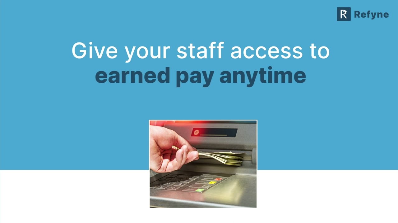 Conserve your company's working capital with Refyne's EWA platform