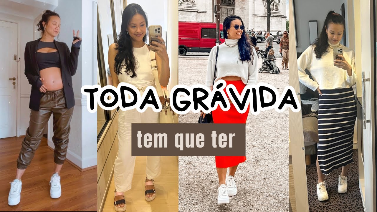 COMO SE VESTIR GRÁVIDA: 5 peças que não podem faltar para uma grávida estilosa!