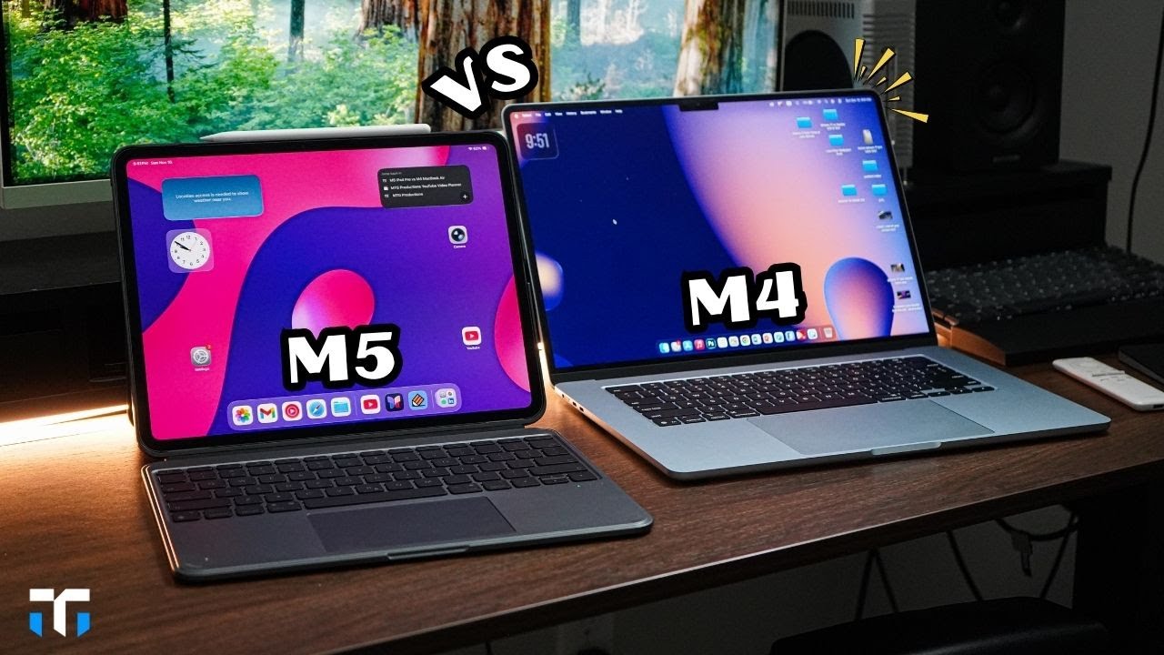M5 iPad Pro против M4 MacBook Air: мощность — не проблема…