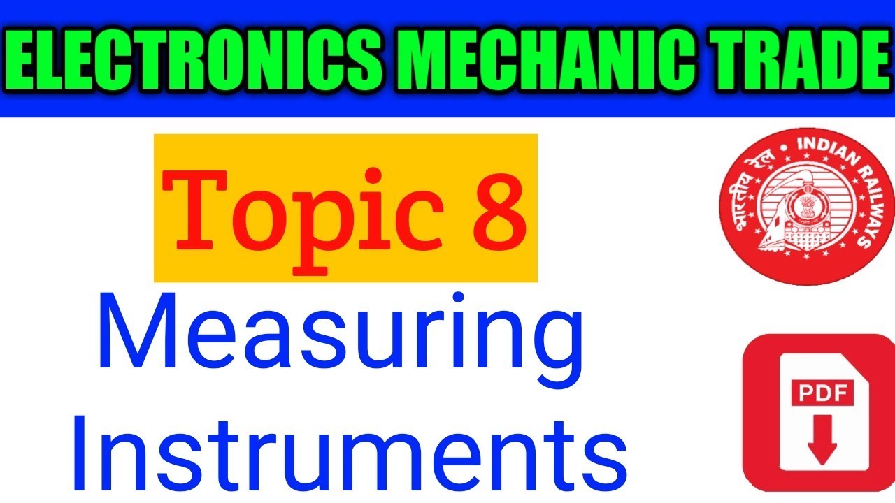 ELECTRONICS MECHANIC for railways