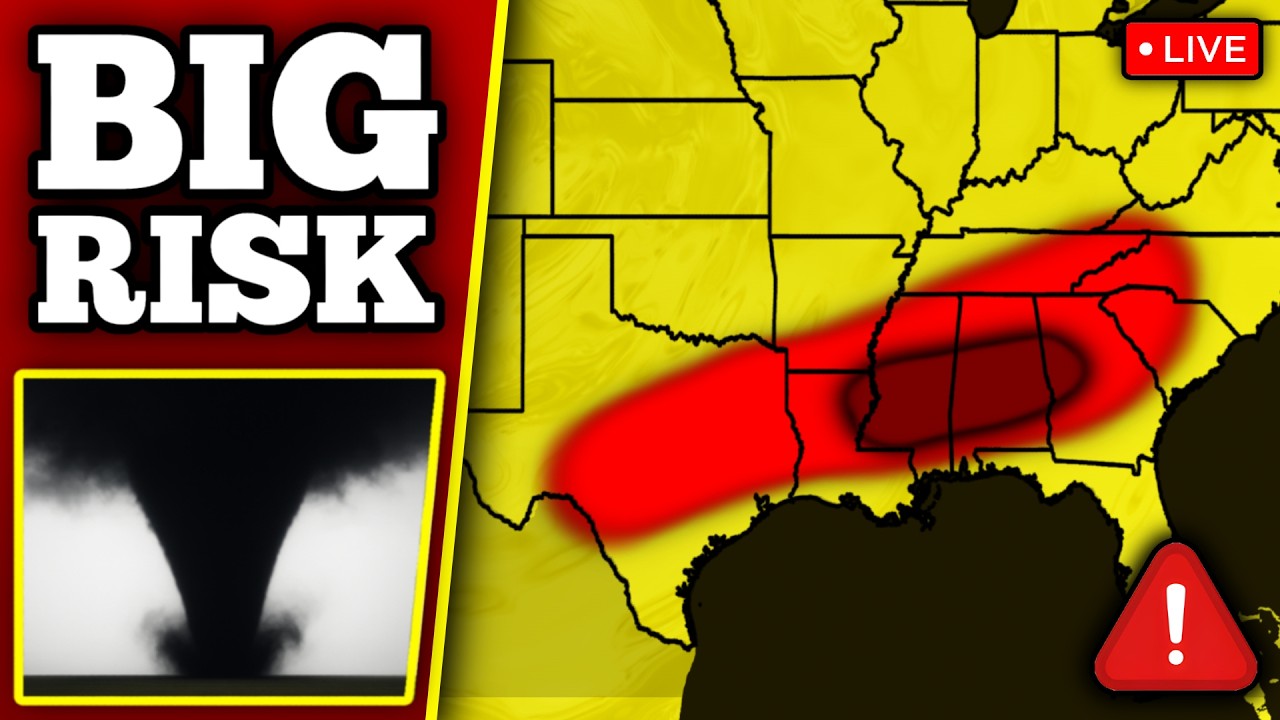 The Major Tornado Emergency In Mississippi, As It Happened Live... (May 6th, 2026)